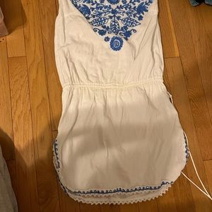 cute no sleeve beach cover up